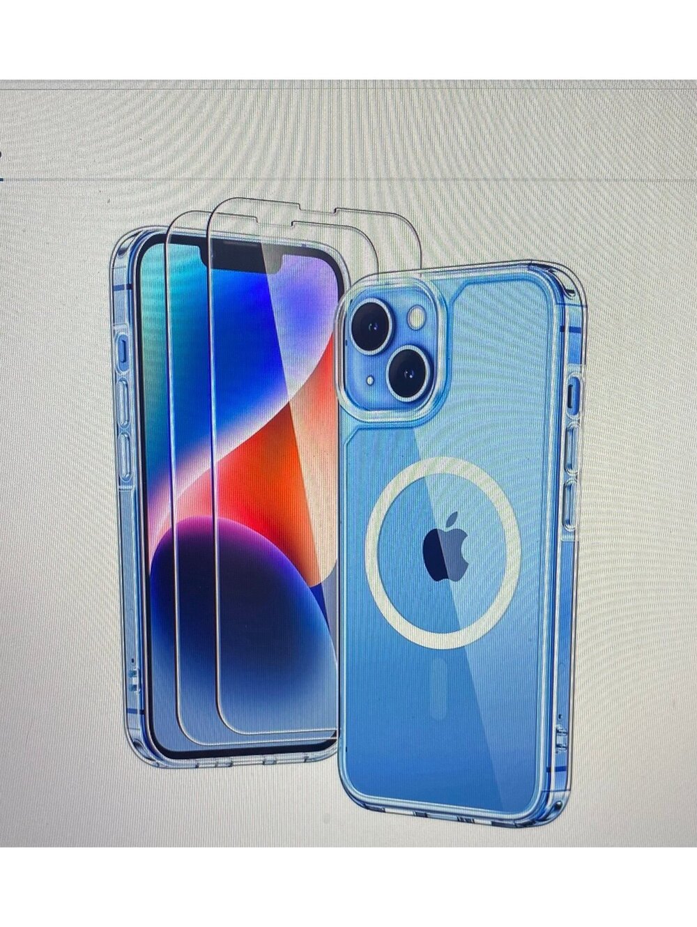 Tauri Case for iPhone 14 6.1 inch Clear